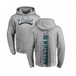 Nike Philadelphia Eagles #80 Markus Wheaton Ash Backer Pullover Hoodie