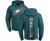 Nike Philadelphia Eagles #80 Markus Wheaton Green Backer Pullover Hoodie