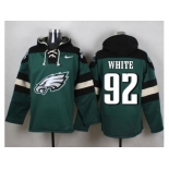 Nike Philadelphia Eagles #92 Reggie White Green Player Pullover Hoodie