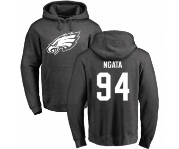 Nike Philadelphia Eagles #94 Haloti Ngata Ash One Color Pullover Hoodie