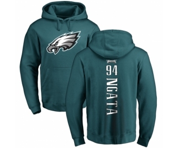 Nike Philadelphia Eagles #94 Haloti Ngata Green Backer Pullover Hoodie