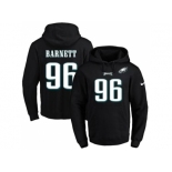 Nike Philadelphia Eagles #96 Derek Barnett Black Name & Number Pullover NFL Hoodie