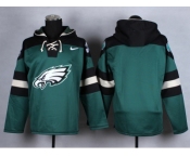 Nike Philadelphia Eagles blank Green jerseys[pullover hooded sweatshirt]