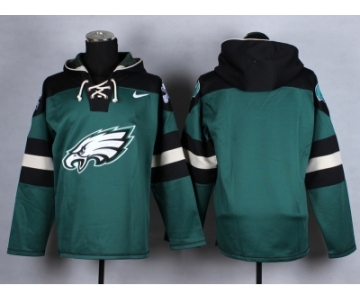 Nike Philadelphia Eagles blank Green jerseys[pullover hooded sweatshirt]