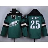 nike nfl jerseys philadelphia eagles #25 mccoy black-green-1[pullover hooded sweatshirt]