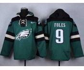 nike nfl jerseys philadelphia eagles #9 foles black-green-1[pullover hooded sweatshirt]