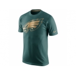 Men's Philadelphia Eagles Nike Midnight Green Championship Drive Gold Collection Performance T-Shirt