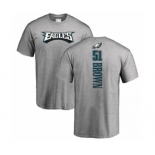 Philadelphia Eagles #51 Zach Brown Ash Backer T-Shirt