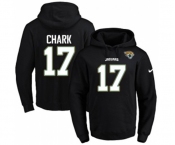 Football Men's Jacksonville Jaguars #17 DJ Chark Black Name & Number Pullover Hoodie