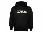 Jacksonville Jaguars Black Faded Wordmark Hoodie