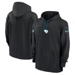 Men's Jacksonville Jaguars Black Performance Pullover Hoodie