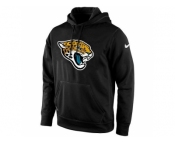 Men's Jacksonville Jaguars Nike Black KO Logo Essential Hoodie