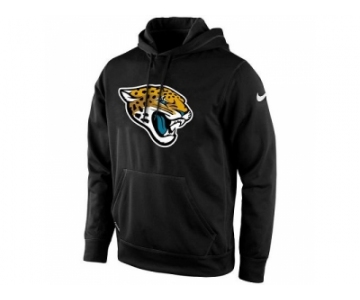 Men's Jacksonville Jaguars Nike Black KO Logo Essential Hoodie