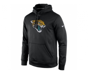 Men's Jacksonville Jaguars Nike Black Practice Performance Pullover Hoodie