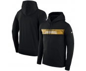 Men's Jacksonville Jaguars Nike Black Sideline Team Performance Pullover Hoodie