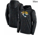 Men's Jacksonville Jaguars Nike Charcoal 2021 NFL Crucial Catch Therma Pullover Hoodie