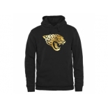 Men''s Jacksonville Jaguars Pro Line Black Gold Collection Pullover Hoodie