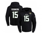 Nike Jacksonville Jaguars #15 Allen Robinson Black Name & Number Pullover NFL Hoodie