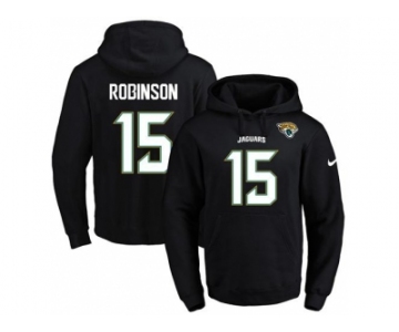 Nike Jacksonville Jaguars #15 Allen Robinson Black Name & Number Pullover NFL Hoodie