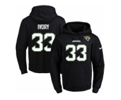 Nike Jacksonville Jaguars #33 Chris Ivory Black Name & Number Pullover NFL Hoodie