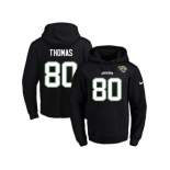 Nike Jacksonville Jaguars #80 Julius Thomas Black Name & Number Pullover NFL Hoodie