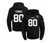 Nike Jacksonville Jaguars #80 Julius Thomas Black Name & Number Pullover NFL Hoodie