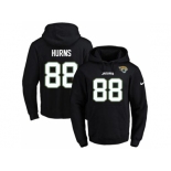 Nike Jacksonville Jaguars #88 Allen Hurns Black Name & Number Pullover NFL Hoodie