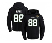 Nike Jacksonville Jaguars #88 Allen Hurns Black Name & Number Pullover NFL Hoodie