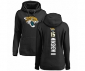 Football Women's Jacksonville Jaguars #15 Gardner Minshew II Black Backer Pullover Hoodie