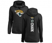 Football Women's Jacksonville Jaguars #17 DJ Chark Black Backer Pullover Hoodie