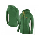 Women Nike Jacksonville Jaguars Full-Zip Performance Hoodie Green