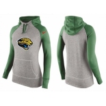 Women Nike Jacksonville Jaguars Performance Hoodie Grey & Green