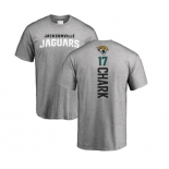 Football Jacksonville Jaguars #17 DJ Chark Ash Backer T-Shirt