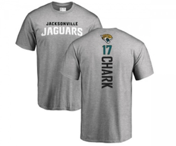 Football Jacksonville Jaguars #17 DJ Chark Ash Backer T-Shirt