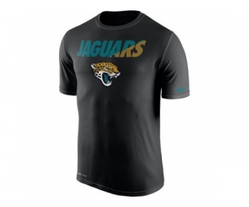 Men's Jacksonville Jaguars Nike Black Legend Staff Practice Performance T-Shirt