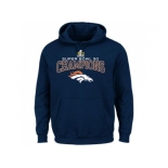 Denver Broncos Majestic Navy Big & Tall Super Bowl 50 Champions Choice VIII Pullover Hoodie