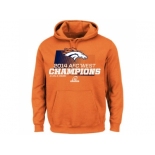 Denver Broncos Majestic Orange 2014 AFC West Division Champions Hoodie