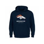 Denver Broncos Navy Blue Critical Victory Pullover Hoodie