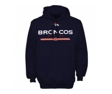 Denver Broncos Navy Blue Critical Victory VI Hoodie