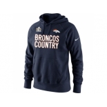 Denver Broncos Nike Navy 2015 AFC Conference Champions Broncos Country Hoodie