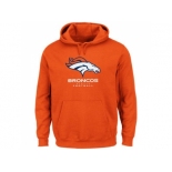 Denver Broncos Orange Critical Victory Pullover Hoodie