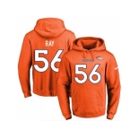 Nike Denver Broncos #56 Shane Ray Orange Name & Number Pullover NFL Hoodie