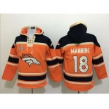 nike nfl jerseys denver broncos #18 peyton manning black-orange[pullover hooded sweatshirt]