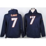 nike nfl jerseys denver broncos #7 john elway blue[pullover hooded sweatshirt]