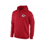 Kansas City Chiefs Nike Red KO Chain Fleece Pullover Performance Hoodie