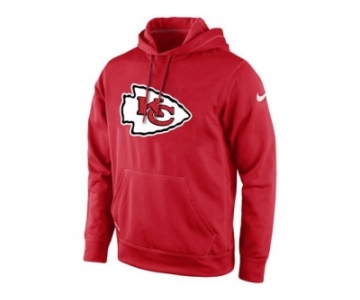 Kansas City Chiefs Nike Red KO Logo Essential Hoodie