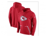 Men Kansas City Chiefs Nike Red Champ Drive Vapor Speed Pullover Hoodie