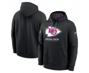 Men's Kansas City Chiefs Black 2024 Crucial Catch Club Pullover Hoodie