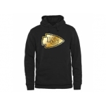 Men''s Kansas City Chiefs Pro Line Black Gold Collection Pullover Hoodie