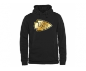 Men''s Kansas City Chiefs Pro Line Black Gold Collection Pullover Hoodie